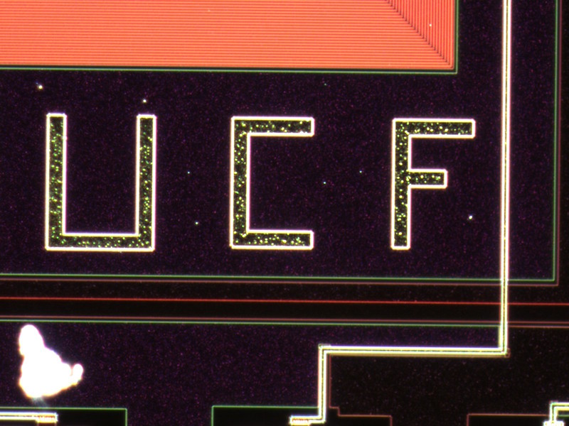 Close up of UCF logo